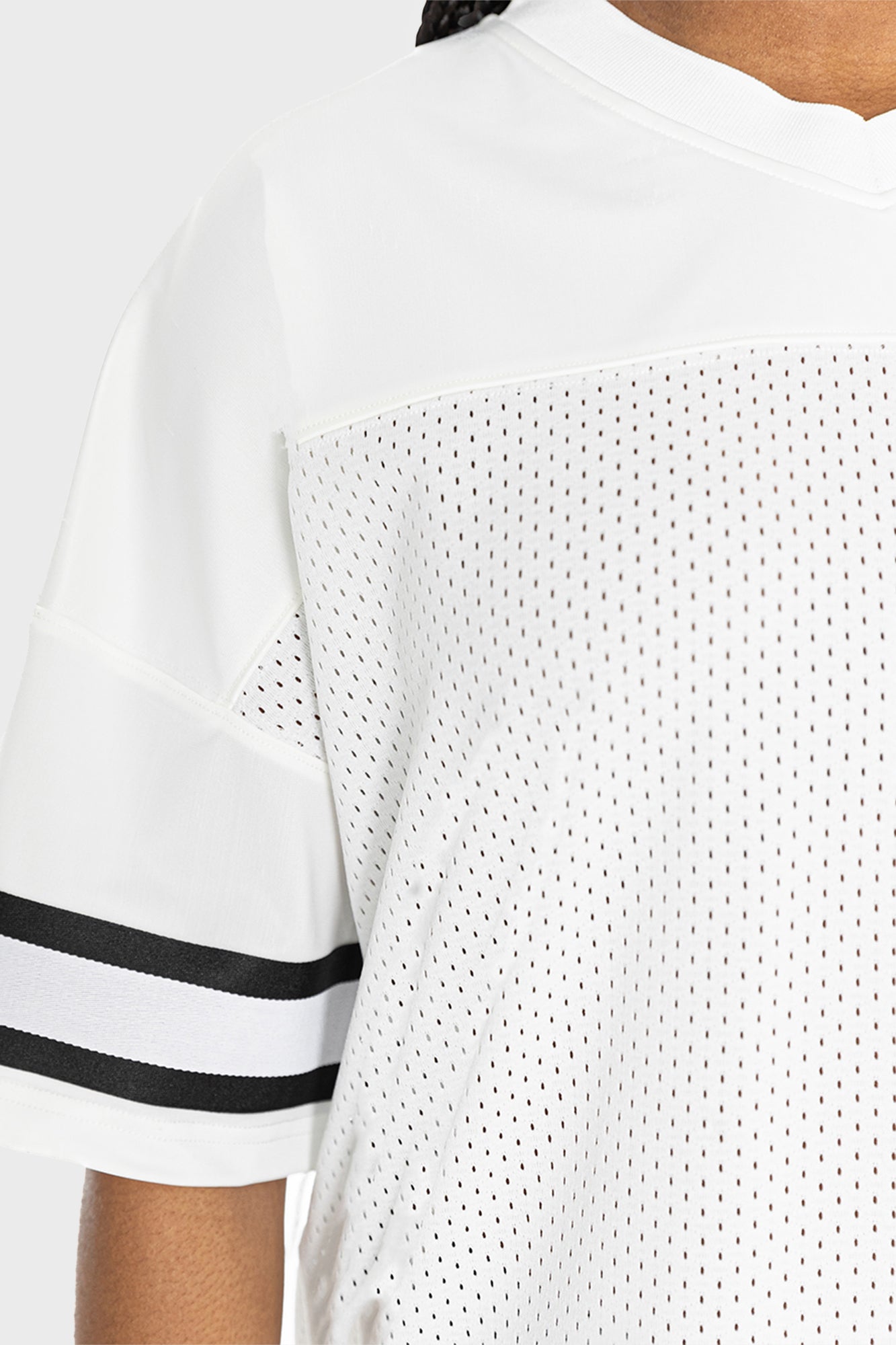 CHICAGO BEARS NEXT DOWN ICONIC OVERSIZED FASHION JERSEY BY RANDI MAHOMES