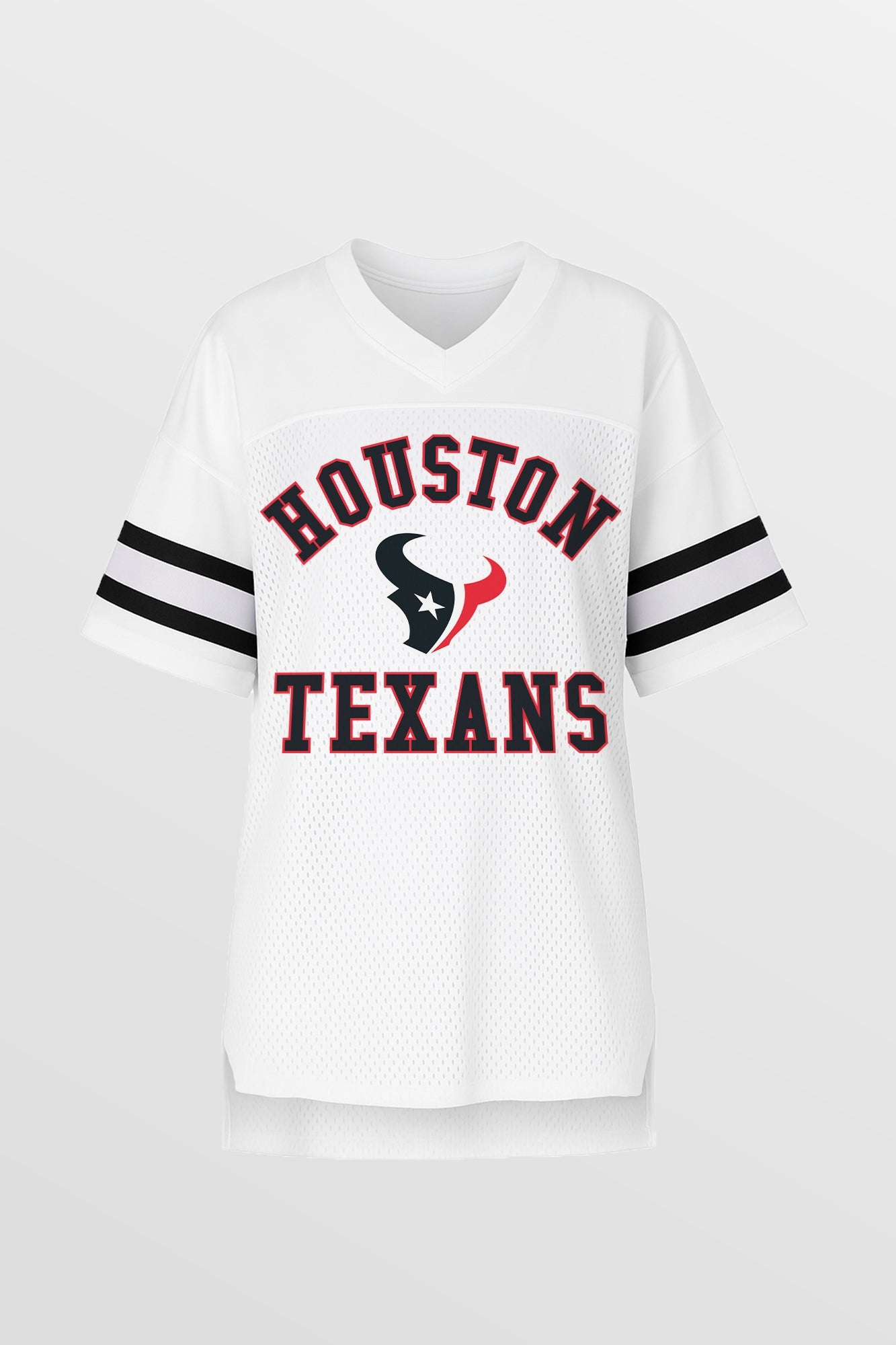 HOUSTON TEXANS NEXT DOWN ICONIC OVERSIZED FASHION JERSEY BY RANDI MAHOMES