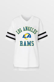 LOS ANGELES RAMS NEXT DOWN ICONIC OVERSIZED FASHION JERSEY BY RANDI MAHOMES