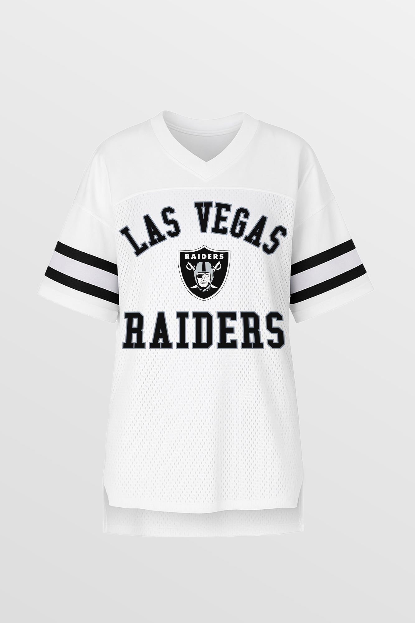 LAS VEGAS RAIDERS NEXT DOWN ICONIC OVERSIZED FASHION JERSEY BY RANDI MAHOMES