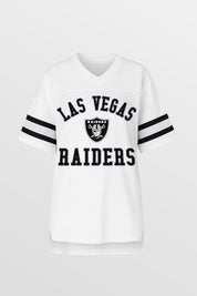 LAS VEGAS RAIDERS NEXT DOWN ICONIC OVERSIZED FASHION JERSEY BY RANDI MAHOMES