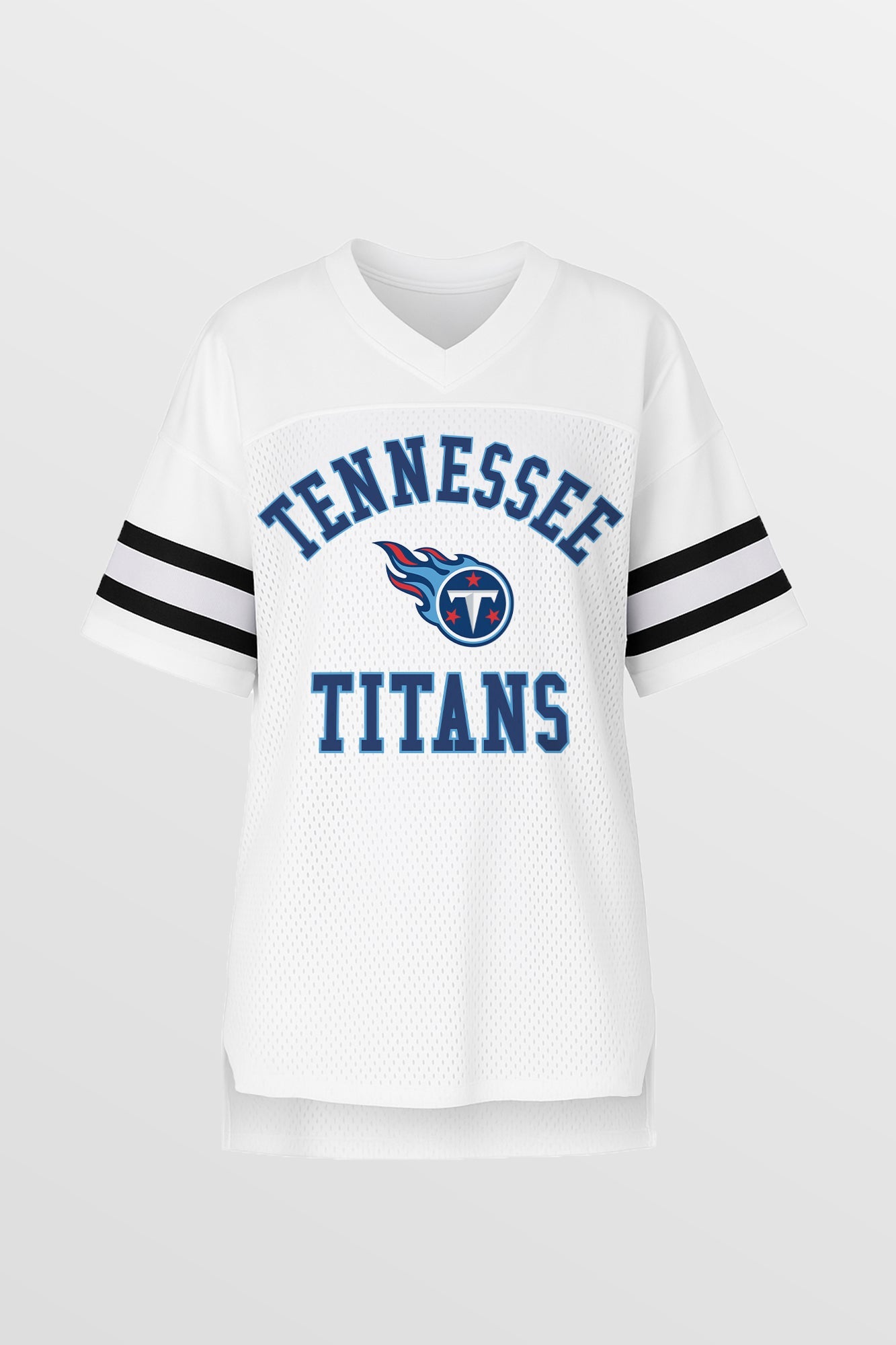 TENNESSEE TITANS NEXT DOWN ICONIC OVERSIZED FASHION JERSEY BY RANDI MAHOMES