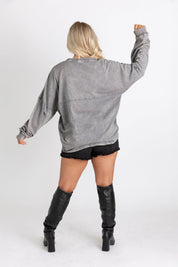 ARIZONA CARDINALS FINAL SCORE FADED WASH PULLOVER