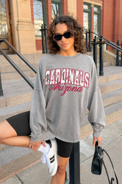 ARIZONA CARDINALS ON THE HUNT FADED WASH PULLOVER