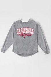 ARIZONA CARDINALS ON THE HUNT FADED WASH PULLOVER