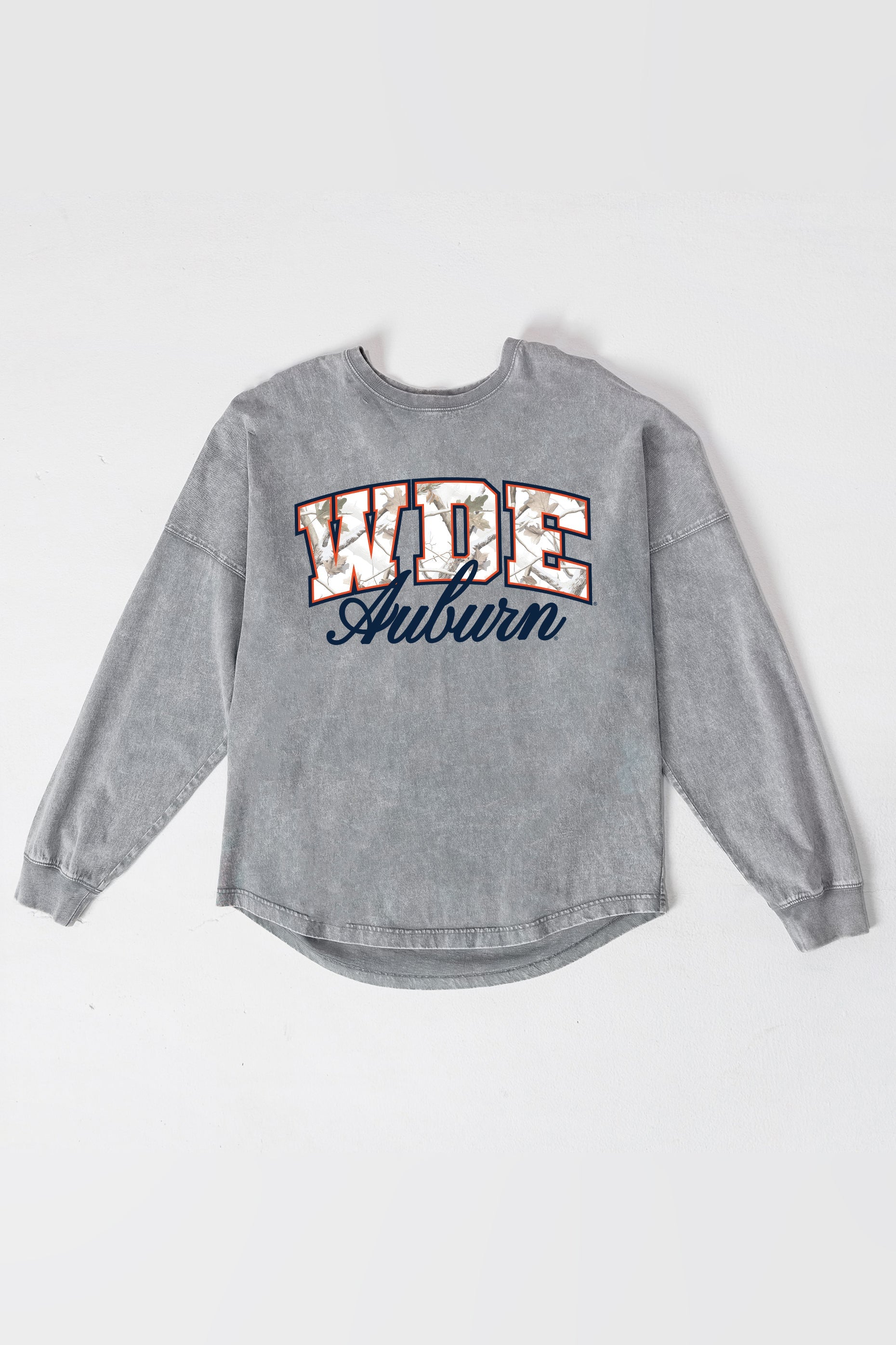AUBURN TIGERS ON THE HUNT FADED WASH PULLOVER