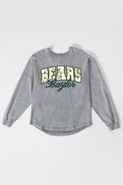 BAYLOR BEARS ON THE HUNT FADED WASH PULLOVER