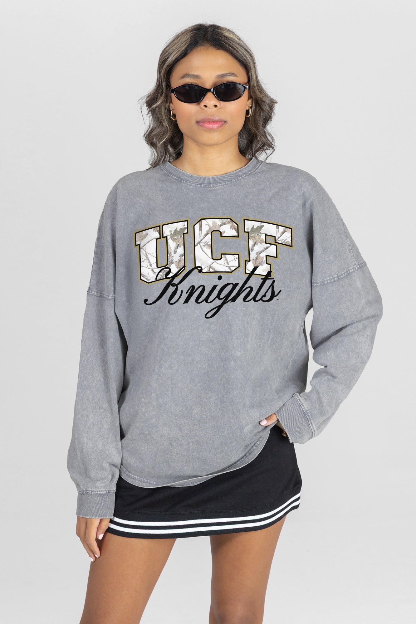 CENTRAL FLORIDA KNIGHTS ON THE HUNT FADED WASH PULLOVER