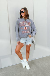 CHICAGO BEARS FINAL SCORE FADED WASH PULLOVER