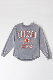 CHICAGO BEARS FINAL SCORE FADED WASH PULLOVER