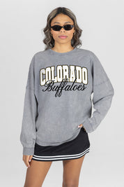 COLORADO BUFFALOES ON THE HUNT FADED WASH PULLOVER