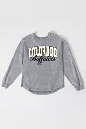 COLORADO BUFFALOES ON THE HUNT FADED WASH PULLOVER