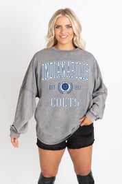 INDIANAPOLIS COLTS FINAL SCORE FADED WASH PULLOVER