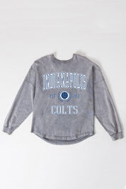 INDIANAPOLIS COLTS FINAL SCORE FADED WASH PULLOVER