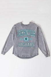 JACKSONVILLE JAGUARS FINAL SCORE FADED WASH PULLOVER