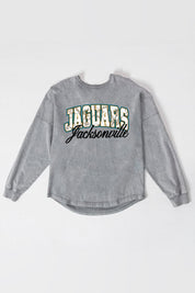 JACKSONVILLE JAGUARS ON THE HUNT FADED WASH PULLOVER
