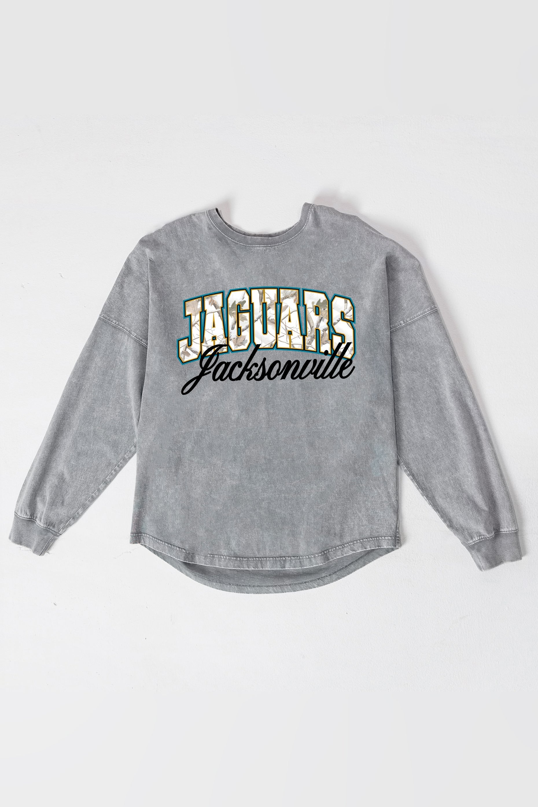 JACKSONVILLE JAGUARS ON THE HUNT FADED WASH PULLOVER