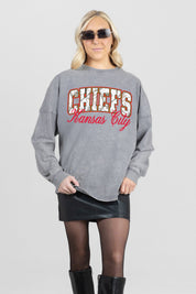 KANSAS CITY CHIEFS ON THE HUNT FADED WASH PULLOVER