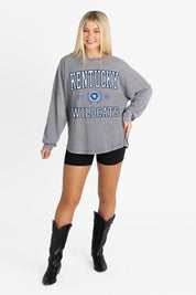 KENTUCKY WILDCATS FINAL SCORE FADED WASH PULLOVER