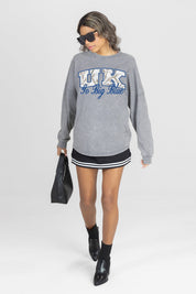 KENTUCKY WILDCATS ON THE HUNT FADED WASH PULLOVER