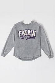 KANSAS STATE WILDCATS ON THE HUNT FADED WASH PULLOVER