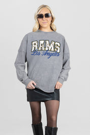 LOS ANGELES RAMS ON THE HUNT FADED WASH PULLOVER