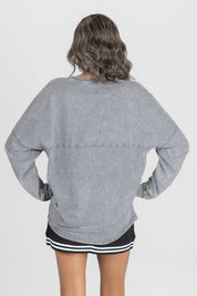MICHIGAN WOLVERINES ON THE HUNT FADED WASH PULLOVER