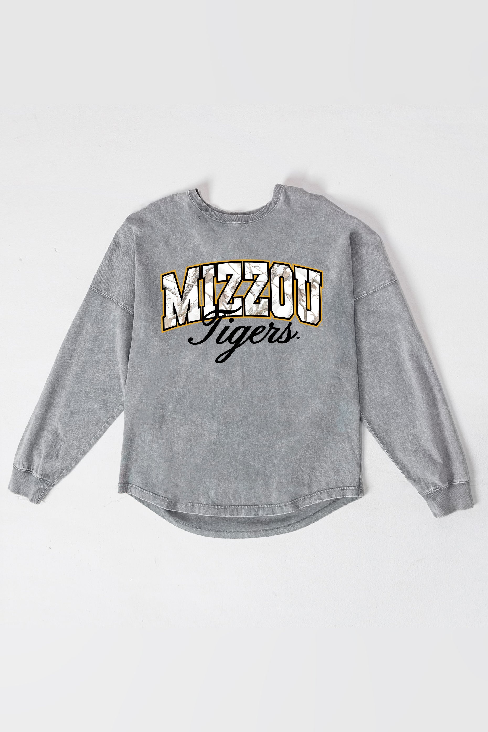 MISSOURI TIGERS ON THE HUNT FADED WASH PULLOVER