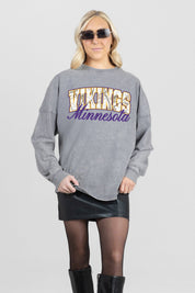 MINNESOTA VIKINGS ON THE HUNT FADED WASH PULLOVER