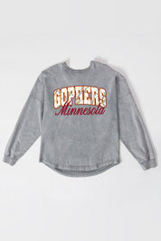 MINNESOTA GOLDEN GOPHERS ON THE HUNT FADED WASH PULLOVER