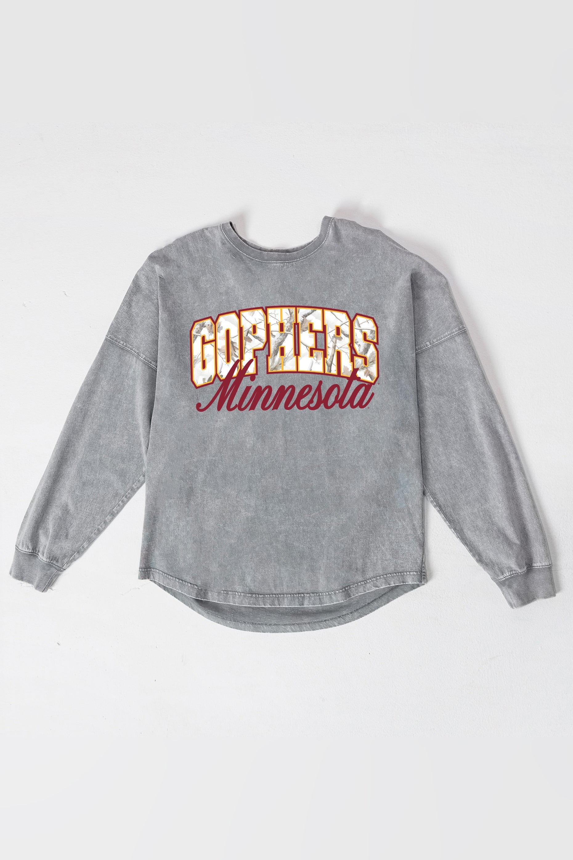MINNESOTA GOLDEN GOPHERS ON THE HUNT FADED WASH PULLOVER