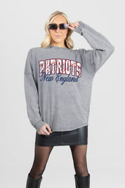NEW ENGLAND PATRIOTS ON THE HUNT FADED WASH PULLOVER