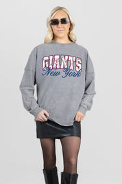 NEW YORK GIANTS ON THE HUNT FADED WASH PULLOVER