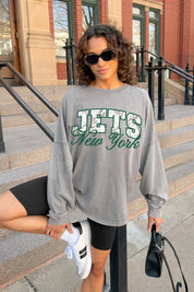 NEW YORK JETS ON THE HUNT FADED WASH PULLOVER