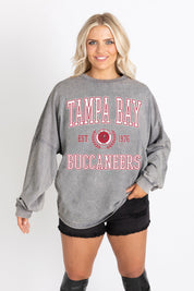 TAMPA BAY BUCCANEERS FINAL SCORE FADED WASH PULLOVER