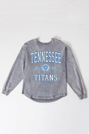 TENNESSEE TITANS FINAL SCORE FADED WASH PULLOVER