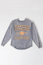 TENNESSEE VOLUNTEERS FINAL SCORE FADED WASH PULLOVER