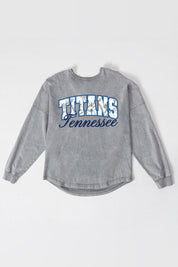 TENNESSEE TITANS ON THE HUNT FADED WASH PULLOVER