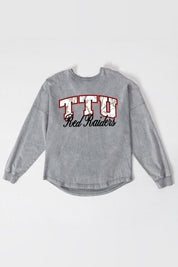 TEXAS TECH RED RAIDERS ON THE HUNT FADED WASH PULLOVER