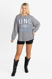 NORTH CAROLINA TAR HEELS FINAL SCORE FADED WASH PULLOVER