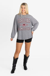 SOUTH CAROLINA GAMECOCKS FINAL SCORE FADED WASH PULLOVER