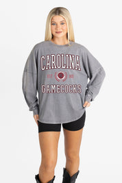 SOUTH CAROLINA GAMECOCKS FINAL SCORE FADED WASH PULLOVER