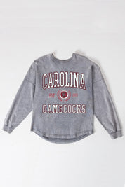 SOUTH CAROLINA GAMECOCKS FINAL SCORE FADED WASH PULLOVER