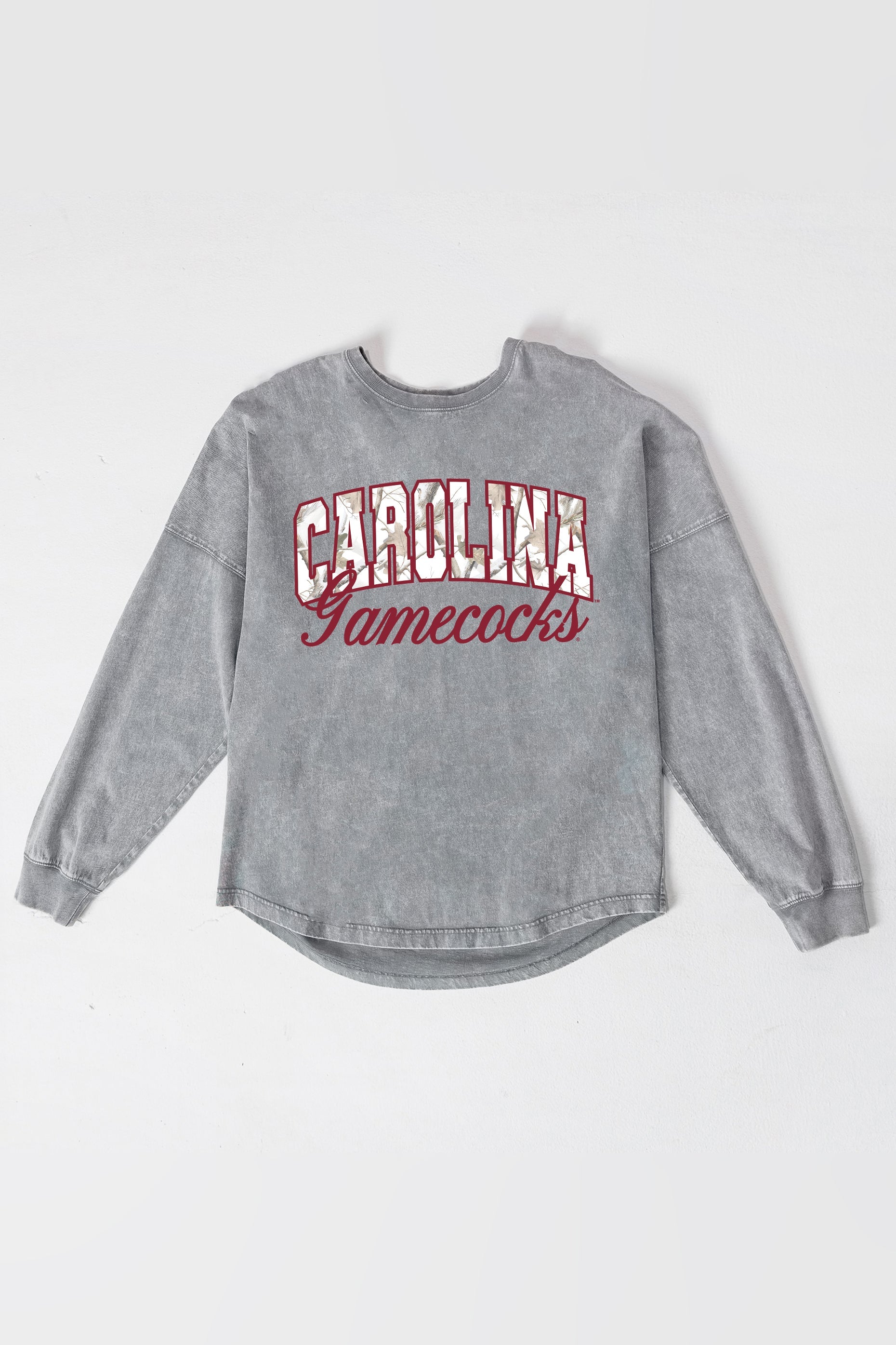 SOUTH CAROLINA GAMECOCKS ON THE HUNT FADED WASH PULLOVER
