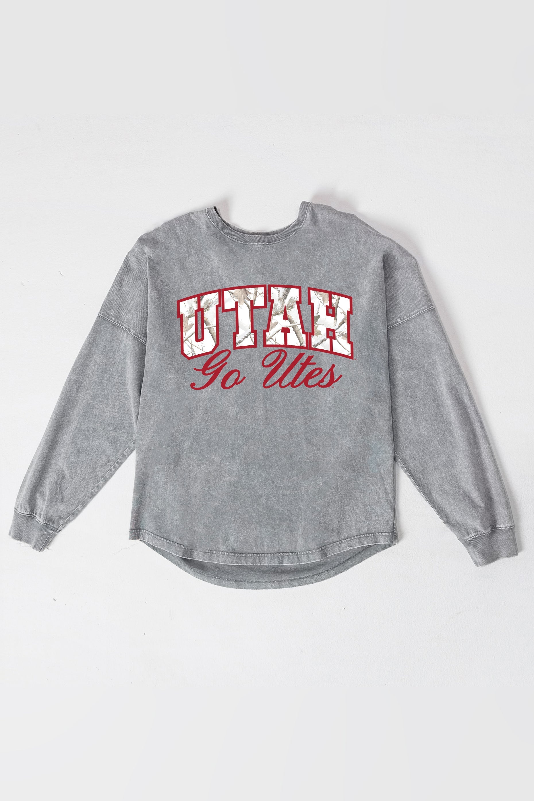 UTAH UTES ON THE HUNT FADED WASH PULLOVER