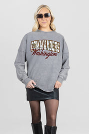 WASHINGTON COMMANDERS ON THE HUNT FADED WASH PULLOVER