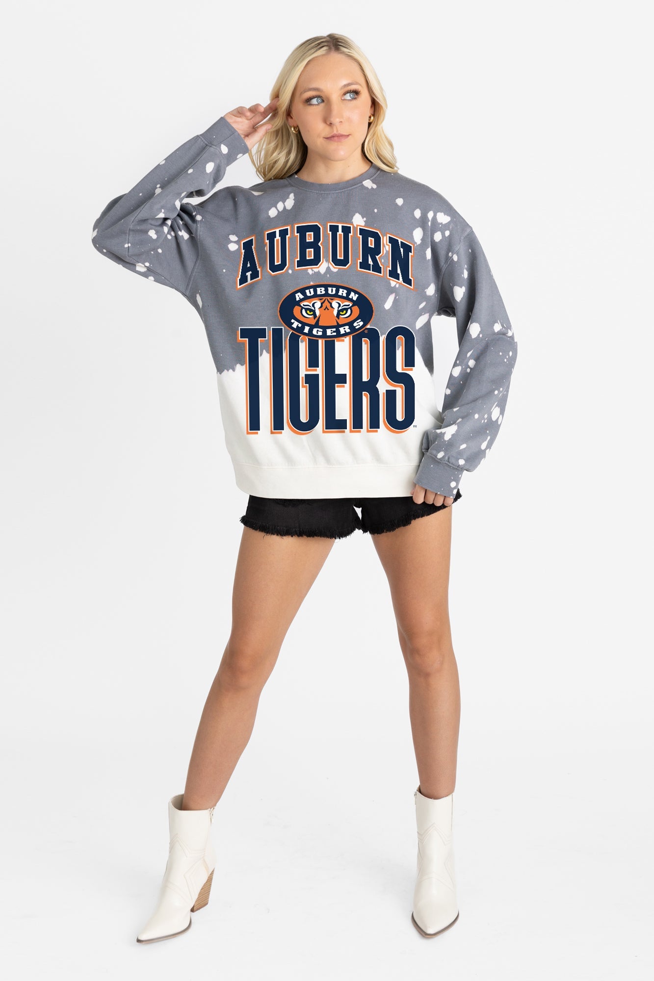 AUBURN TIGERS ARCH RIVALS LONG-SLEEVE FRENCH TERRY PULLOVER