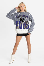BALTIMORE RAVENS ARCH RIVALS LONG-SLEEVE FRENCH TERRY PULLOVER