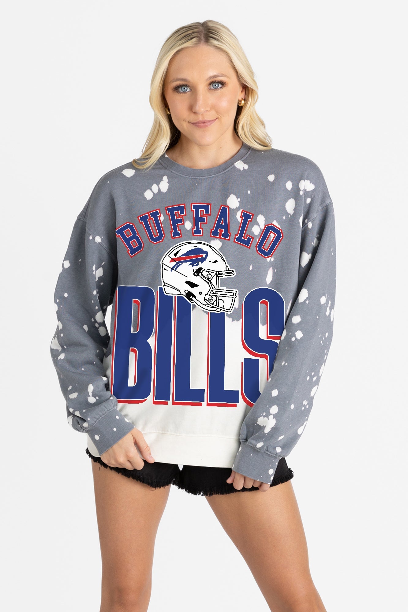 BUFFALO BILLS ARCH RIVALS LONG-SLEEVE FRENCH TERRY PULLOVER