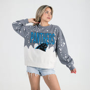 CAROLINA PANTHERS CASUAL FAN LONG-SLEEVE FRENCH TERRY PULLOVER